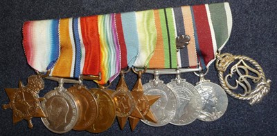 Lot 272 - A First/Second World War Royal Naval Reserve Group of Ten Medals, awarded to MID. (later...