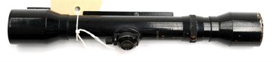 Lot 462 - An E Kohler Wetzlar Zielleicht 4 X Rifle Scope, with three post sniper reticle