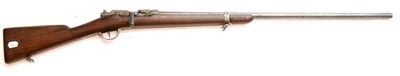 Lot 488 - FIREARMS DEALER ONLY A Belgian 16 Bore Single Barrel Bolt Action Shotgun, numbered T82668, the...