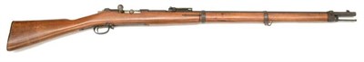 Lot 511 - A German Mauser Model 1871/84 Bolt Action Rifle by Spandau 1888, .43 calibre, numbered 8894,...