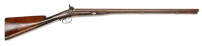 Lot 525 - A 19th Century Percussion Double Barrel Sporting Gun by  Court Stapenhill, the 77cm browned...