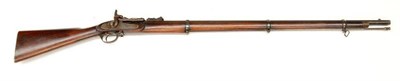 Lot 531 - A Victorian Snider Three Band Rifle, the 93cm steel barrel stamped 25 and with London proof...