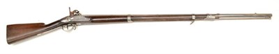 Lot 533 - A French Model 1822 Percussion Musket, converted from a flintlock, the 108cm polished steel...