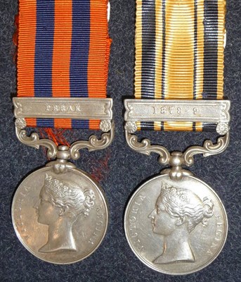 Lot 295 - A  Pair, awarded to 300.PTE.H.McCAFFERY. 80TH FOOT., comprising an India General Service Medal...