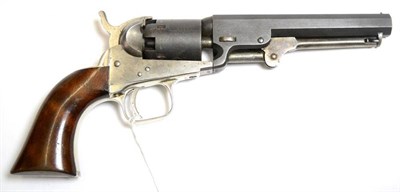 Lot 551 - A Colt London Model 1849 Five Shot .31 Calibre Percussion Single Action Pocket Revolver, the 12.5cm