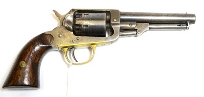 Lot 554 - A W W Marston Six Shot .31 Calibre Single Action Percussion Pocket Revolver, 7th Model, Number...