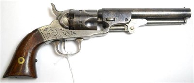 Lot 555 - A Bacon Manufacturing Company Five Shot Single Action .31 Calibre Percussion Pocket Revolver,...