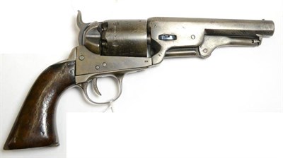 Lot 556 - A Colt Brevete 1849 Type .44 Calibre Percussion Six Shot Revolver, No.1711, with 12.5cm...