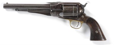 Lot 559 - A Rare American Civil War Remington New Model Army Five Shot Single Action Revolver, converted to a