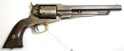 Lot 568 - A Remington 1861 ";Old Model Navy"; .36 Caliber Six Shot Single Action Percussion Revolver, the...