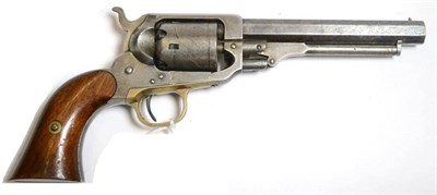 Lot 569 - An E Whitney .31 Caliber Single Action Percussion Five Shot Model Pocket Revolver, Second...