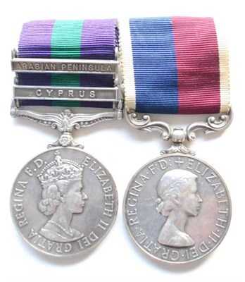 Lot 34 - An Elizabeth II RAF Long Service Pair, awarded to D1920758 SGT.M.J.ROE. R.A.F., comprising...