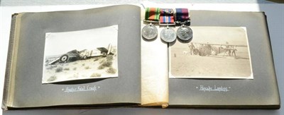 Lot 39 - A Second World War RAF Trio, awarded to W/O J.LIGHTFOOT. (514894) R.A.F., comprising Defence Medal