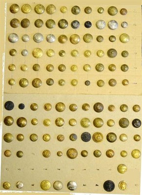 Lot 54 - A Collection of One Hundred and Eleven Canadian Army and Air Force Buttons, mainly First/Second...