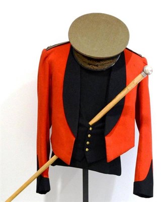 Lot 91 - A First World War Part Uniform to a Brigadier General, comprising a No.2 Dress peaked cap, a...