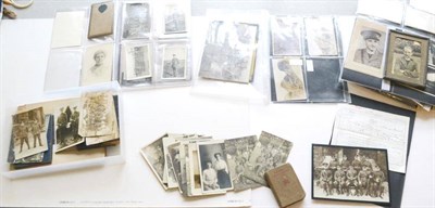 Lot 121 - An Interesting Collection of First World War Photographs and Ephemera, relating to 2nd Lieutenant A