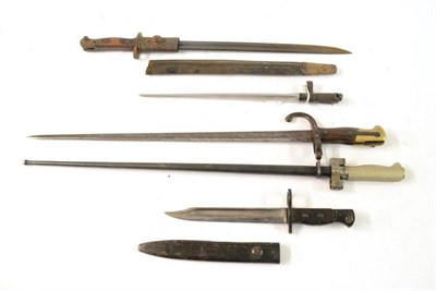 Lot 199 - An Edwardian Court Sword, with faintly etched steel blade, the beaded brass hilt with shell...