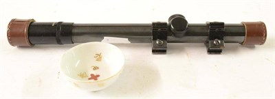 Lot 311 - A Pecar, Berlin 3x36 Rifle Scope, numbered 26 826, with windage and elevation adjustment, cross...