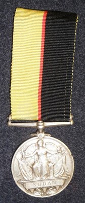 Lot 333 - A Queen's Sudan Medal 1899, awarded to 4384 Pte.W.Wiggett, 2/R Bde: (knocks to edge)