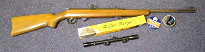 Lot 354 - PURCHASER MUST BE 18 YEARS OR OVER A Webley Falcon .22 Calibre Break Barrel Air Rifle, numbered...