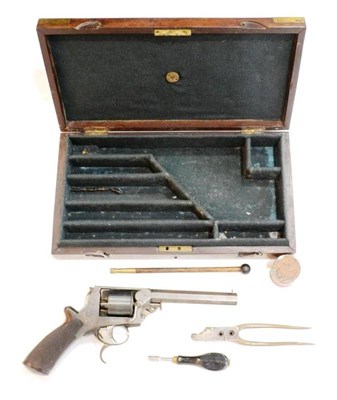 Lot 372 - A 19th Century Tranter's Patent Double Action 54 Bore Five Shot Revolver by Parker, Fields &...