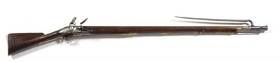 Lot 441 - An 18th Century Flintlock `Brown Bess' Musket (Second Model) by Clark of London, the 107cm...