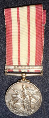 Lot 351 - A Naval General Service Medal 1915-62, with clasp CYPRUS, awarded to P/KX. 93348.H.GALLAGHER....