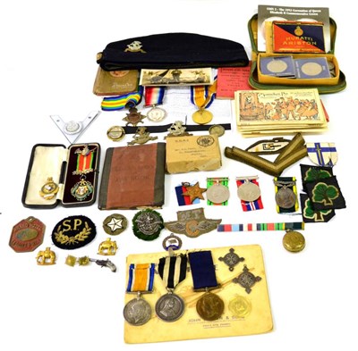 Lot 18 - A First/Second World War Group of Family Medals, comprising a British War Medal to DEAL.3134-S-...