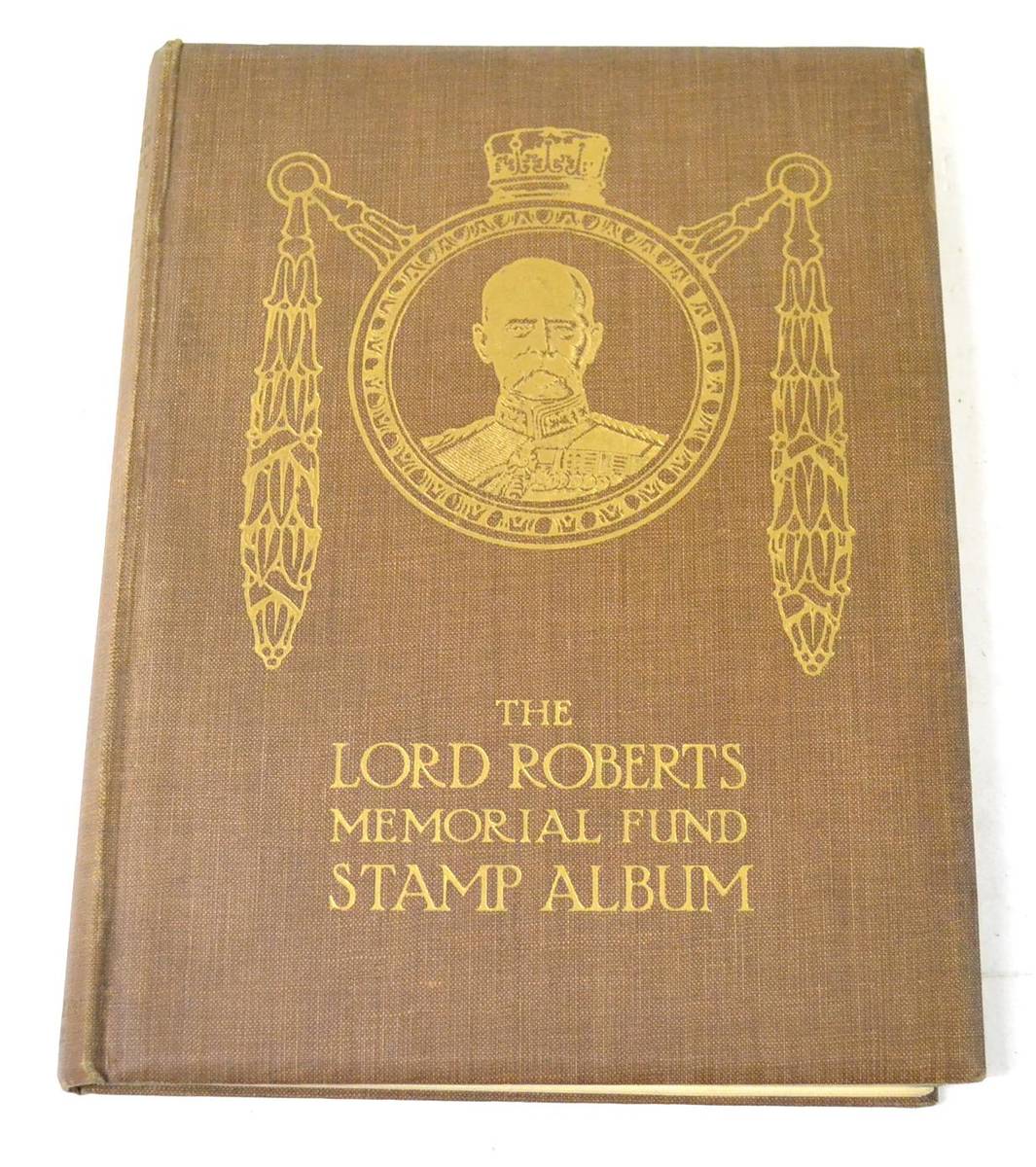 Lot 54 - The Lord Roberts Memorial Fund Stamp Album, complete with one hundred and forty four Cinderella...