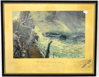 Lot 73 - Charles Johnson Payne (Snaffles), `West of Gib and North Across the Bay' (RK) ";Blimey! What a...