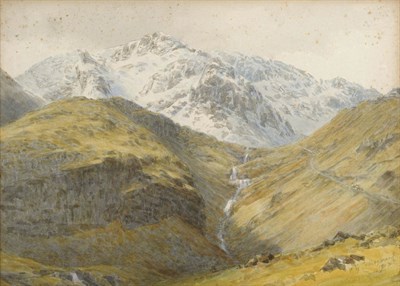 Lot 406 - William Gershom Collingwood (1854-1932) "How Crags and Paddy End, Coniston" Signed and dated...