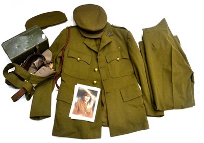 Lot 117 - A Second World War No.2 Service Dress Uniform to Lieutenant Robert Whalley of the East...