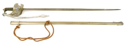 Lot 186 - A Victorian 1897 Pattern Levee Sword to the 1st City of London Engineers, the 81.5cm single...