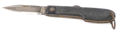 Lot 227 - A Special Operations Folding Pocket Knife, the blade stamped WILLIAM RODGERS, SHEFFIELD, with...