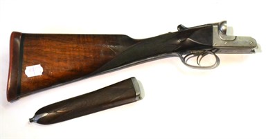 Lot 417 - SHOTGUN CERTIFICATE REQUIRED FOR THIS LOT The Stock and Action to a William Ford of Birmingham...