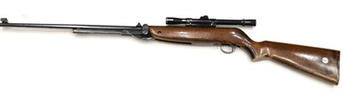 Lot 434 - PURCHASER MUST BE 18 YEARS OR OVER A Webley Mark 3 .22 Calibre Air Rifle, numbered A7438, with...