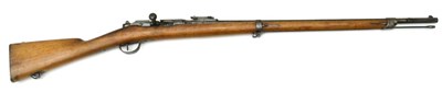 Lot 507 - A French Model 1874 Gras Bolt Action Rifle, the 80cm steel barrel numbered 69249, with PG L and...