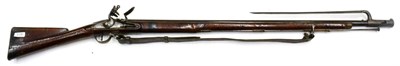 Lot 518 - A George III Tower Flintlock India Pattern Brown Bess Musket, the 99.5cm (39";) steel barrel...