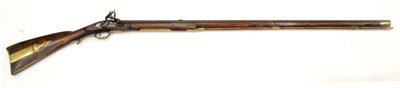 Lot 532 - A Late 18th Century American Flintlock Kentucky Rifle, in the style of a Berk's County rifle,...