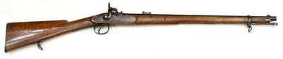 Lot 536 - A Rare Late Westley Richards and Co. 52 Bore Percussion Carbine, the 60cm steel rifled barrel...