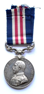 Lot 66 - A George V Military Medal (naming erased)