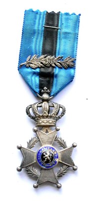 Lot 67 - Belgium, Order of Leopold II, with King Albert palm to the ribbon