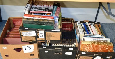 Lot 171 - Four Boxes of Books on Military History, including Boer War, First World War and Second World War