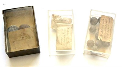 Lot 175 - A Small Collection of 19th Century Battlefield Relics, principally Waterloo and Crimean...