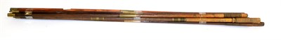 Lot 300 - A Bundle of Eight Wood and Brass Gun Cleaning Rods