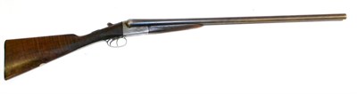 Lot 313 - SHOTGUN CERTIFICATE REQUIRED FOR THIS LOT A Hammond Bros. 12 Bore Side by Side Double Barrel...