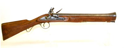 Lot 326 - FIREARMS CERTIFICATE REQUIRED FOR THIS LOT  A 20th Century Copy of a Flintlock Blunderbuss, the...