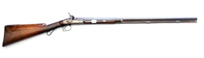 Lot 364 - A 19th Century 14 Bore Muzzle Loading Single Barrel Sidelock Shotgun, the 76cm barrel stamped...