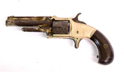 Lot 374 - A Marlin XXX Standard .30 Calibre Five-Shot Rimfire Revolver, the barrel, length 7.5cm, stamped...