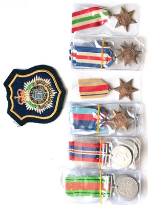 Lot 20 - A Collection of Nineteen Second World War Medals, comprising four 1939-45 Stars, one Africa...